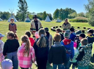 Wycieczka do wioski indiańskiej "Tatanka" w Solcy Małej