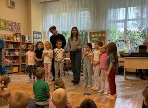 Audycja muzyczna "Spotkanie z nutką" w wykonaniu Crescendo