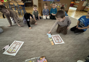 Zdjęcie przedstawia dzieci zajęć