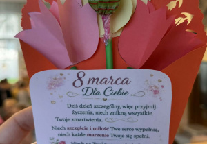 Kartka na dzień kobiet