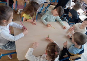 Zajęcia przy stolikach