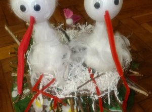 Laureat konkursu ogólnołódzkiego pt."Wiosenny kapelusz"